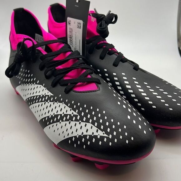 ADIDAS PREDATOR ACCURACY.4 SOCK FXG Soccer cleats -( GW4600)- Men 10.5-NWB - Picture 2 of 8